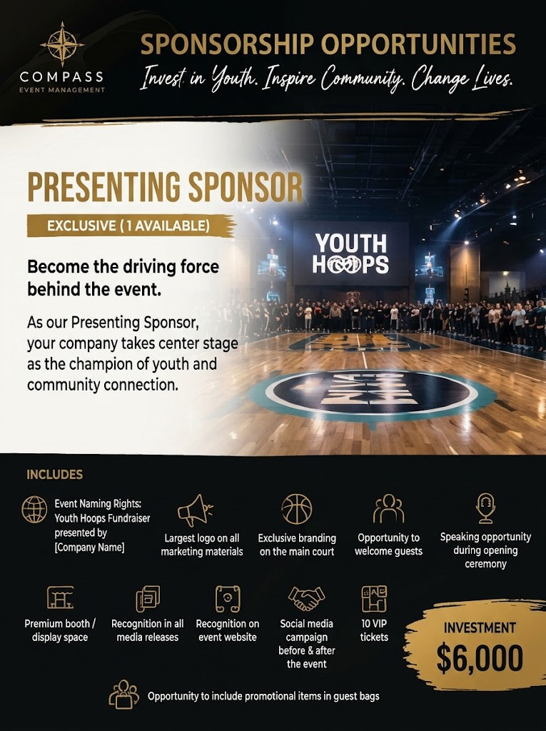 Presenting Sponsor (Exclusive Only 1 Available)